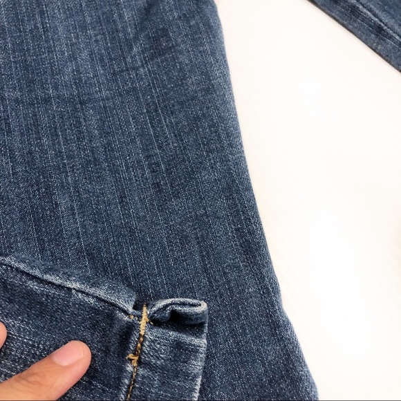 Old Navy The Diva Bermuda Jean Shorts Size 2 - Picture 7 of 7